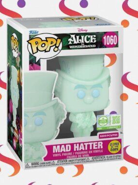 Funko POP! Ultra Mad Hatter Glow #1060 LE 5,000 with Hard Stack